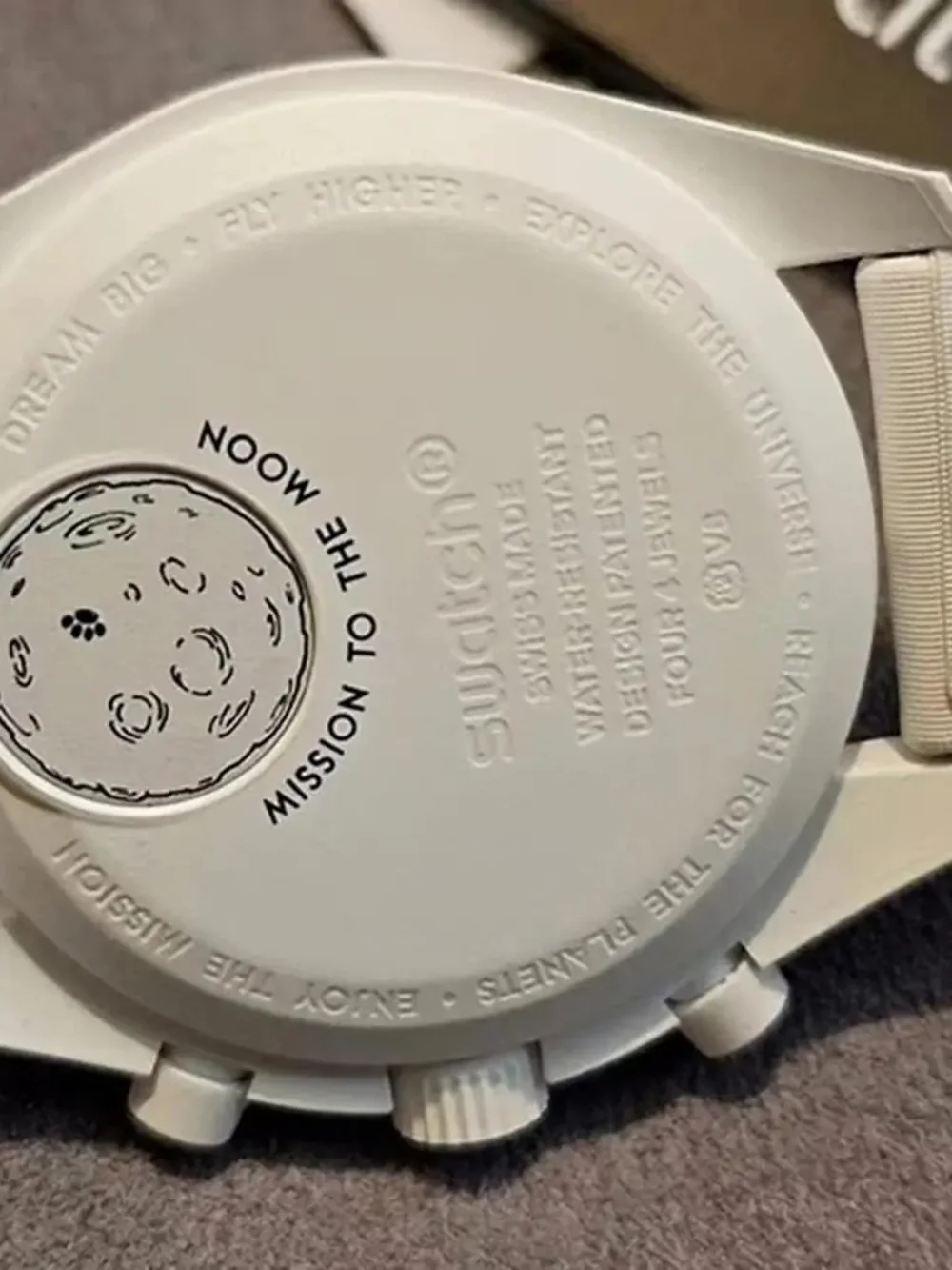 OḾEƓＡ x swatch Snoopy moonswatch mission to the moonphase bioceramic New
